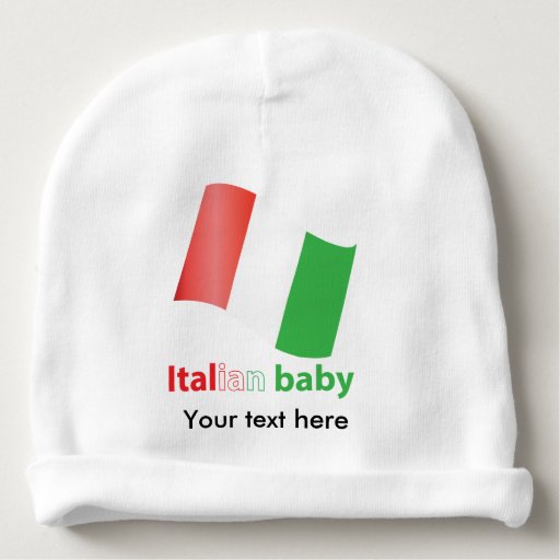 Bébé italien bonnet pour bébé